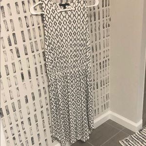 Banana republic key hole back dress